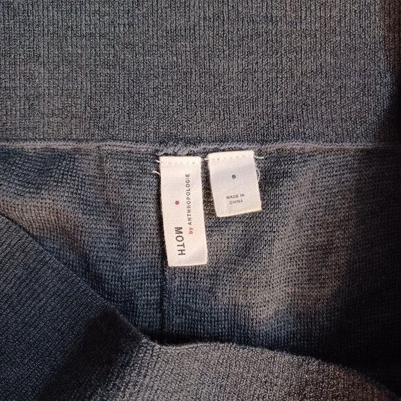 Anthropologie Dark Gray Cropped Pants - Picture 3 of 13